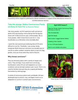 April - Pinellas County Extension
