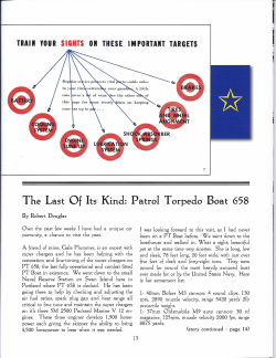The Last Of Its Kind: Patrol Torpedo Boat 658