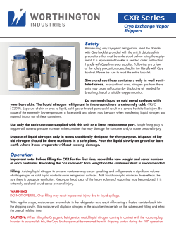CXR Series - Worthington Industries