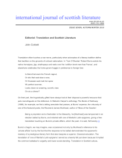 here - International Journal of Scottish Literature