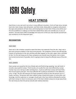 HEAT STRESS