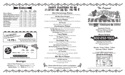 Our Printable Menu Here