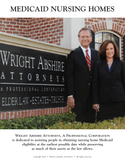 Medicaid Nursing Homes List