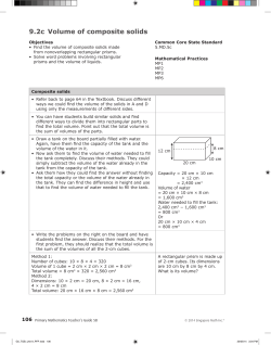9.2c Volume of composite solids