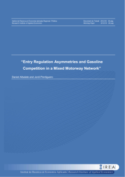 Entry Regulation Asymmetries and Gasoline Competition in a Mixed