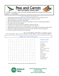 Peas and Carrots - Thrive Alliance