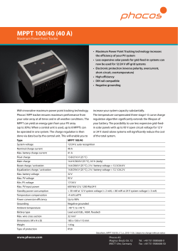 MPPT 100/40 (40 A)