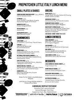 Cup 5 / Bowl 9 14.95 6.95 5.95 13.50 Water for the Table is