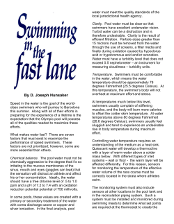 Swimming in the Fast Lane - Counsilman