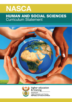 NASCA Human and Social Sciences - WEB