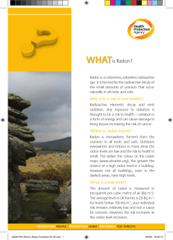 J3836 HPA What is Radon Factsheet A5 V6.indd