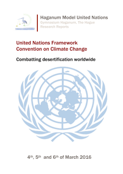 United Nations Framework Convention on Climate