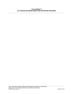 attachment f 2017 mitigation monitoring and