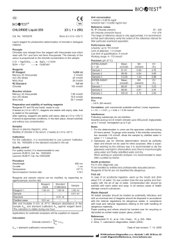 CHLORIDE Liquid 250 (Cl L 1 x 250)