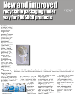 PROSOCO - New and Improved Recyclable Packaging