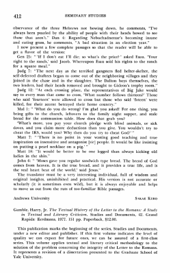 The Textual History of the Letter to the Romans