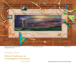 sample pages of the catalog - George D. Green Art Institute