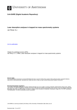 6. Isotope Beating Effects in the Analysis of Polymer - UvA-DARE