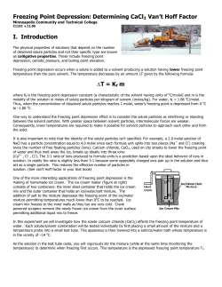 9. Freezing Point Depression v 1.09