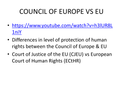 Fundamental rights are now part of the EU legal order.