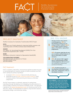 FACT Project in Nepal Factsheet