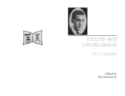 For Esm&eacute;&mdash;With Love and Squalor - Mercer Island School District