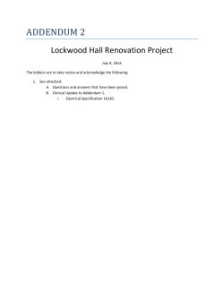 ADDENDUM 2