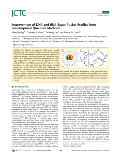 Improvement of DNA and RNA Sugar Pucker Profiles from