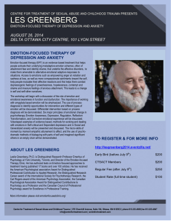 les greenberg - Community Information Centre of Ottawa