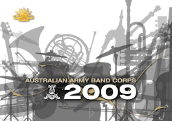 AUSTRALIAN ARMY BAND CORPS