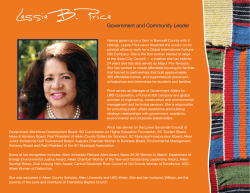 Government and Community Leader - SC African American History