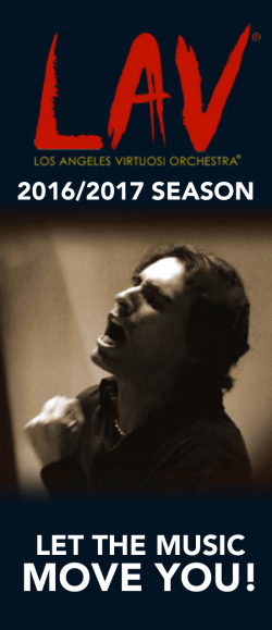 MOVE YOU! - Los Angeles Virtuosi Orchestra