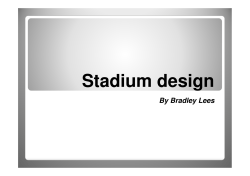 Stadium design - Design Engineer Construct!
