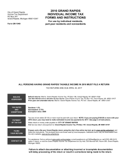 2016 GR1040 IND Instructions only