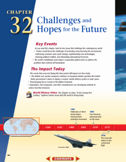 Chapter 32: Challenges and Hopes for the Future
