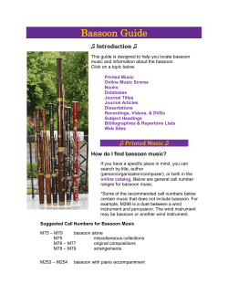 Bassoon Guide - Hardin