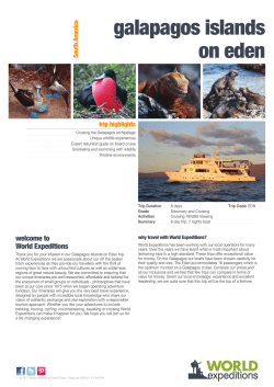 galapagos islands on eden