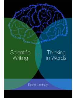 Thinking in Words Scientific Writing