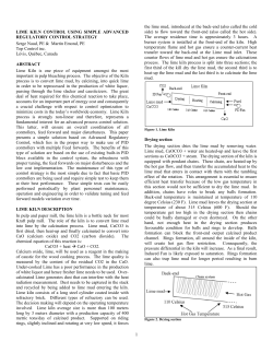 Lime Kiln Control Using Simple Advanced PID Control