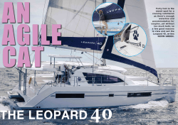 Australian Multihull World Review: Leopard 40