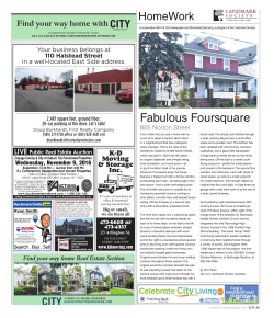 Fabulous Foursquare - Celebrate City Living