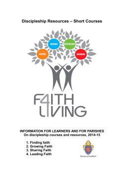 Discipleship Resources short courses