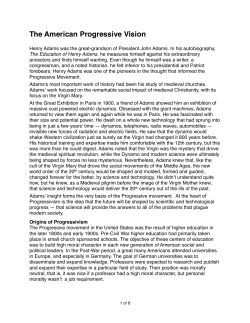 The American Progressive Vision