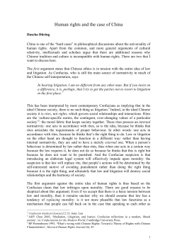 Human rights and the case of China - International Studies Association