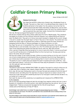 Issue 64 10 03 17 - Coldfair Green Primary School