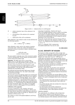 2.2.42. Density of solids
