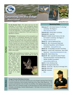 Learning on the Edge - Nueces Delta Preserve