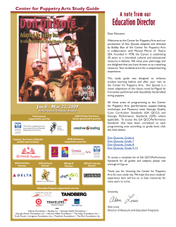 Education Director - Center for Puppetry Arts