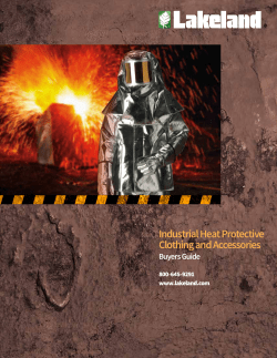 Industrial Heat Protective Clothing and Accessories