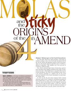 MOLASSES - myazbar.org